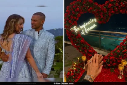 शिखर धवन ने सोफी शाइन से की सगाई, सोशल मीडिया पर शेयर किया पोस्ट