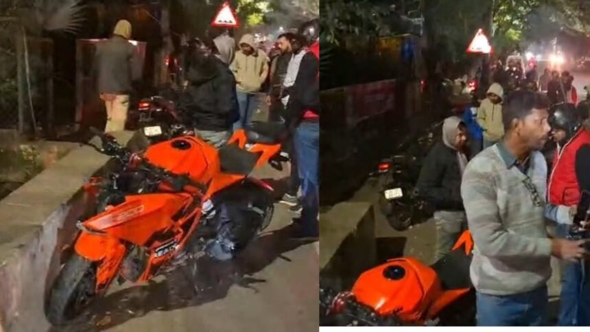 Dhanbad Bike Race Accident