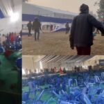 हजारीबाग के गोंदुलपारा खनन परियोजना की जनसुनवाई के दौरान बवाल, कुर्सियां फेंकी गई जमकर चले लाठी-डंडे