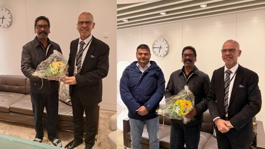 मुख्यमंत्री हेमंत सोरेन पहुंचे ज्यूरिख, वर्ल्ड इकोनॉमिक फोरम में करेंगे भारत और झाररखंड का प्रतिनिधित्व