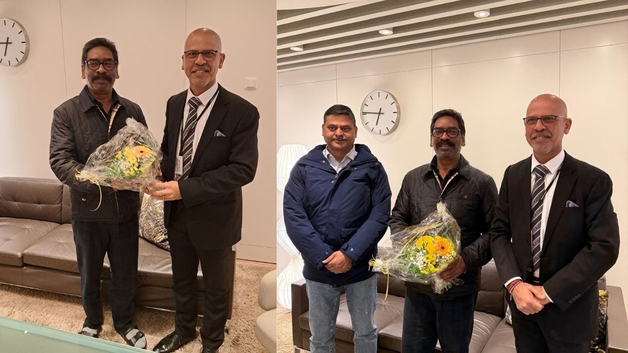 मुख्यमंत्री हेमंत सोरेन पहुंचे ज्यूरिख, वर्ल्ड इकोनॉमिक फोरम में करेंगे भारत और झाररखंड का प्रतिनिधित्व