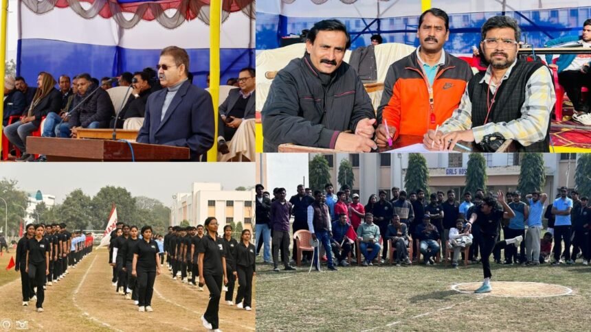 तीन दिवसीय वार्षिक एथलेटिक मीट का भव्य आगाज़, BIT पटना खेल उत्सव में डूबा