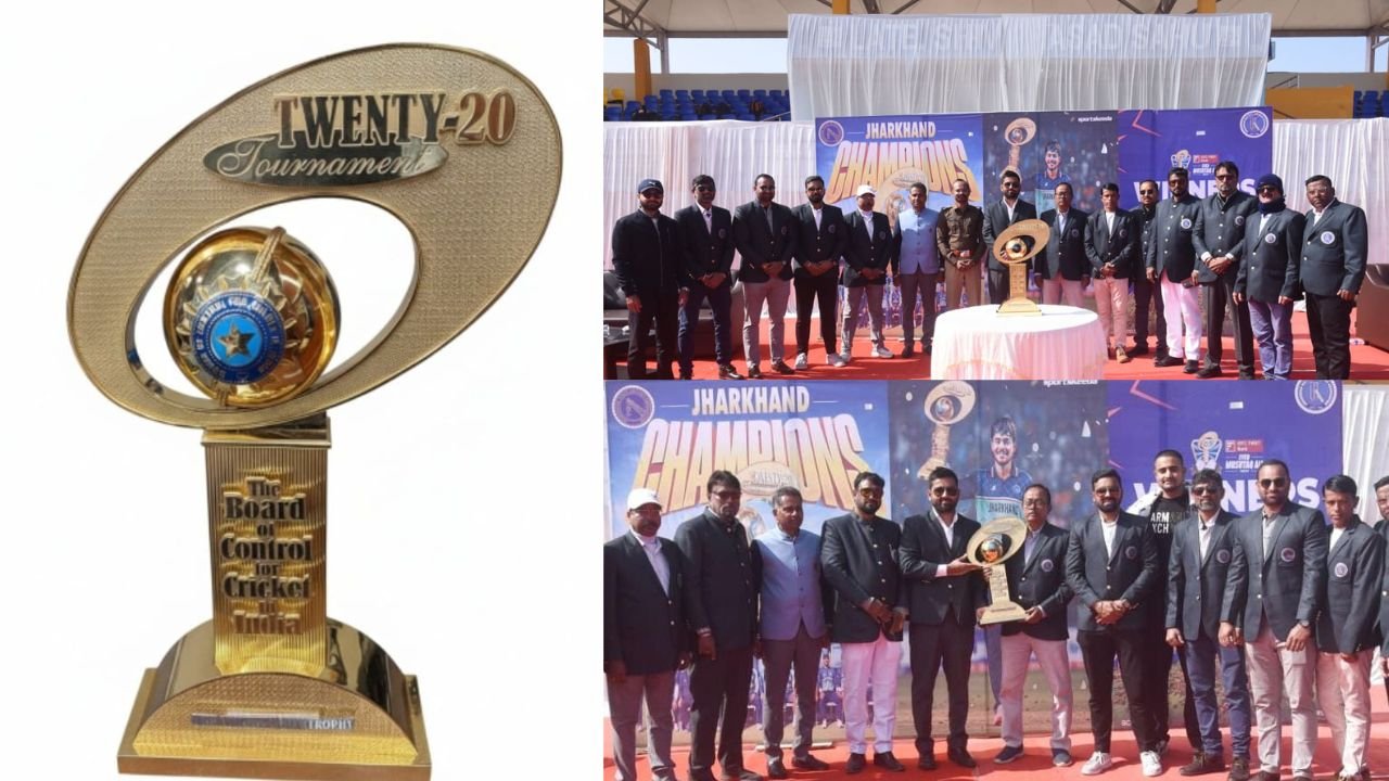 मुश्ताक अली ट्रॉफी का लोहरदगा में हुआ भव्य स्वागत, झारखंड की ऐतिहासिक जीत से खिलाड़ियों में दिखा जोश और उत्साह