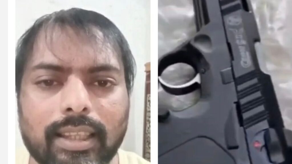 "कानून का हाथ इतना लंबा नहीं की प्रिंस खान तक पहुंच जाए" गैंगस्टर ने हथियार दिखाते और फायरिंग करते हुए दी चुनौती