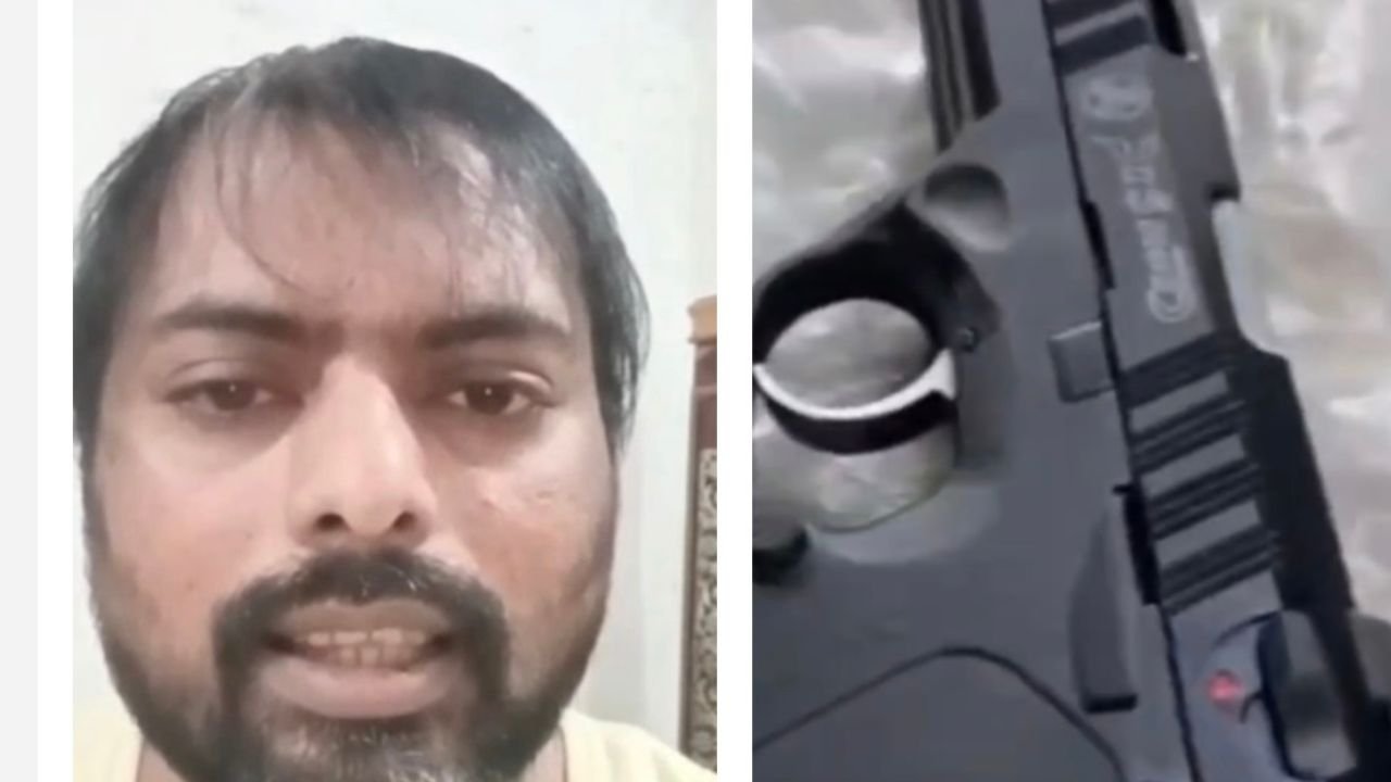 "कानून का हाथ इतना लंबा नहीं की प्रिंस खान तक पहुंच जाए" गैंगस्टर ने हथियार दिखाते और फायरिंग करते हुए दी चुनौती