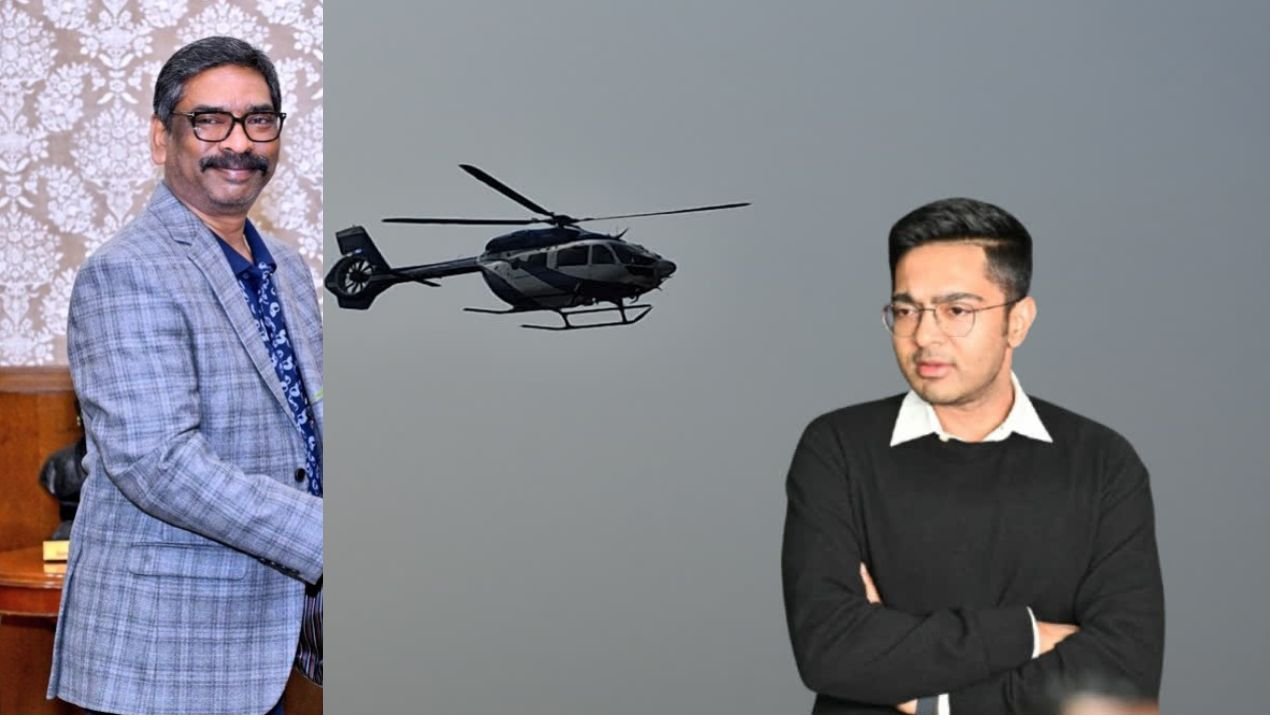 Abhishek Banerjee ने Hemant Soren के हेलीकॉप्टर का किया इस्तेमाल, उड़ान अनुमति विवाद को लेकर बीजेपी पर साधा निशाना