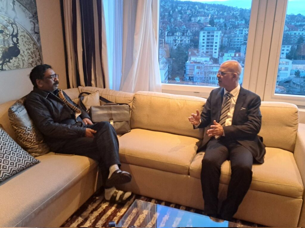 hemant soren in uk