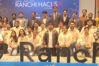 RanchiHacks 2026 का भव्य आयोजन संपन्न, देशभर के युवाओं ने दिखाई नवाचार की ताकत