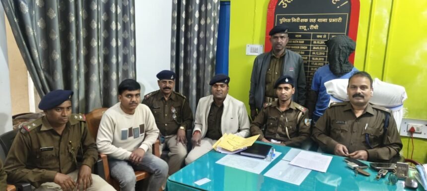 रांची में दोस्त ने की दोस्त की हत्या, उधार का पैसा मांगना बना कारण, आरोपी गिरफ्तार