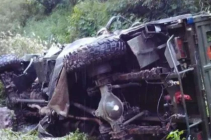 An army vehicle fell into a deep gorge in Doda, Jammu and Kashmir, killing 10 soldiers and injuring ten others