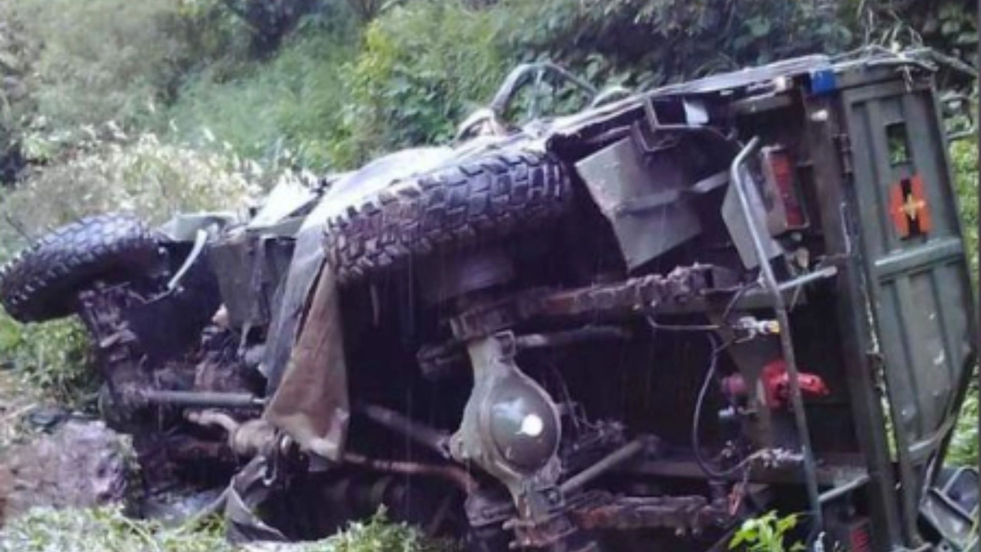 An army vehicle fell into a deep gorge in Doda, Jammu and Kashmir, killing 10 soldiers and injuring ten others