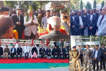 झारखंड हाईकोर्ट के चीफ जस्टिस महेश शरदचंद्र सोनक का लोहरदगा दौरा, व्यवहार न्यायालय परिसर में अधिवक्ताओं से किया संवाद