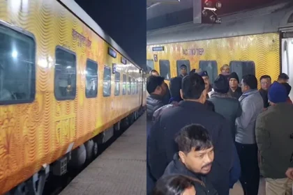 पटना-नई दिल्ली तेजस राजधानी एक्सप्रेस में बम की अफवाह से मचा हड़कंप, 16 कोचों की 3 घंटे हुई तलाशी
