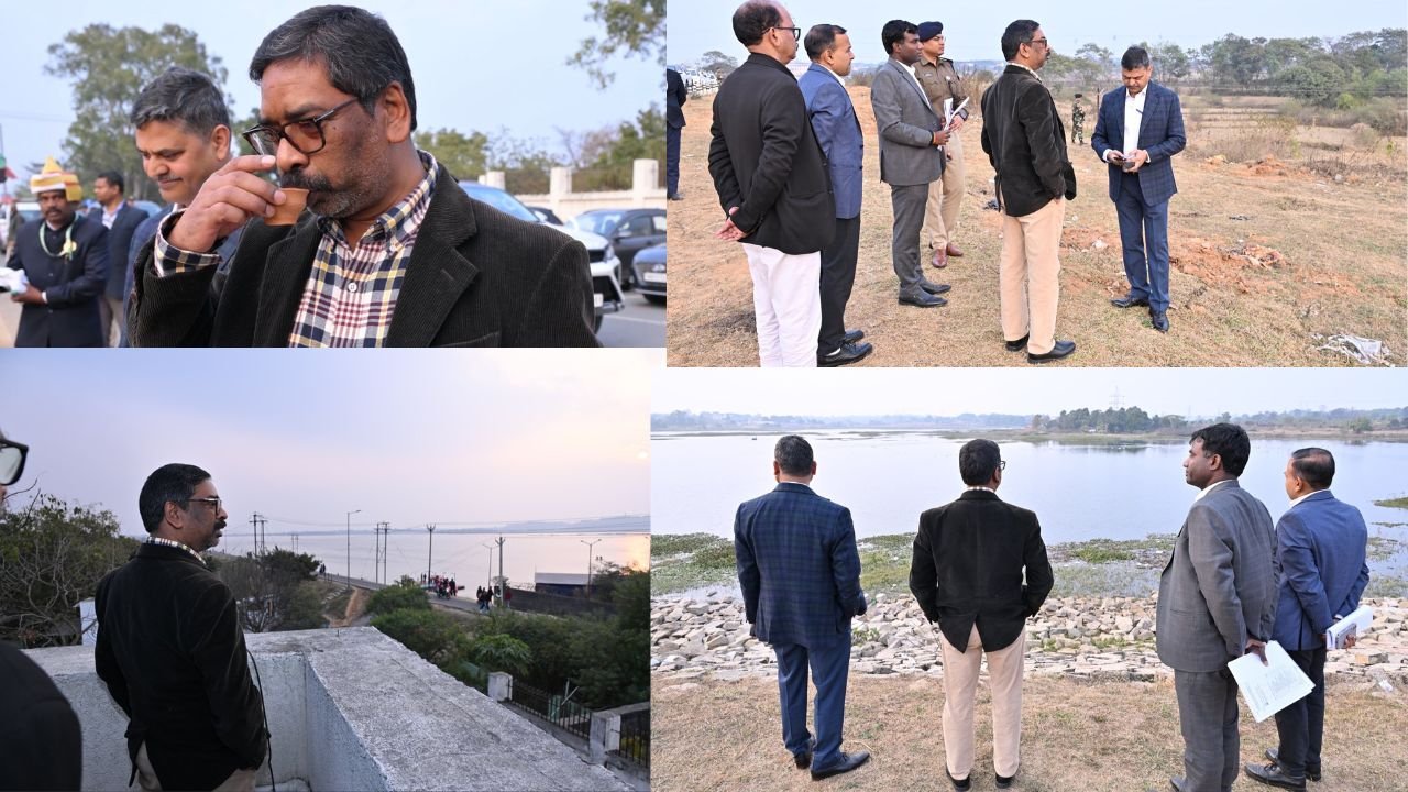मुख्यमंत्री हेमंत सोरेन नये साल के मौके पर रांची भ्रमण पर निकले, धुर्वा डैम क्षेत्र को पर्यटन नक्शे पर प्रमुख आकर्षण बनाने का दिया निर्देश