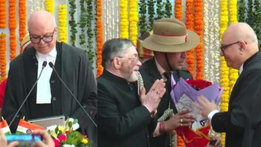 जस्टिस महेश शरदचंद्र सोनक बने झारखंड हाईकोर्ट में चीफ जस्टिस, गर्वनर संतोष गंगवार ने दिलाई शपथ