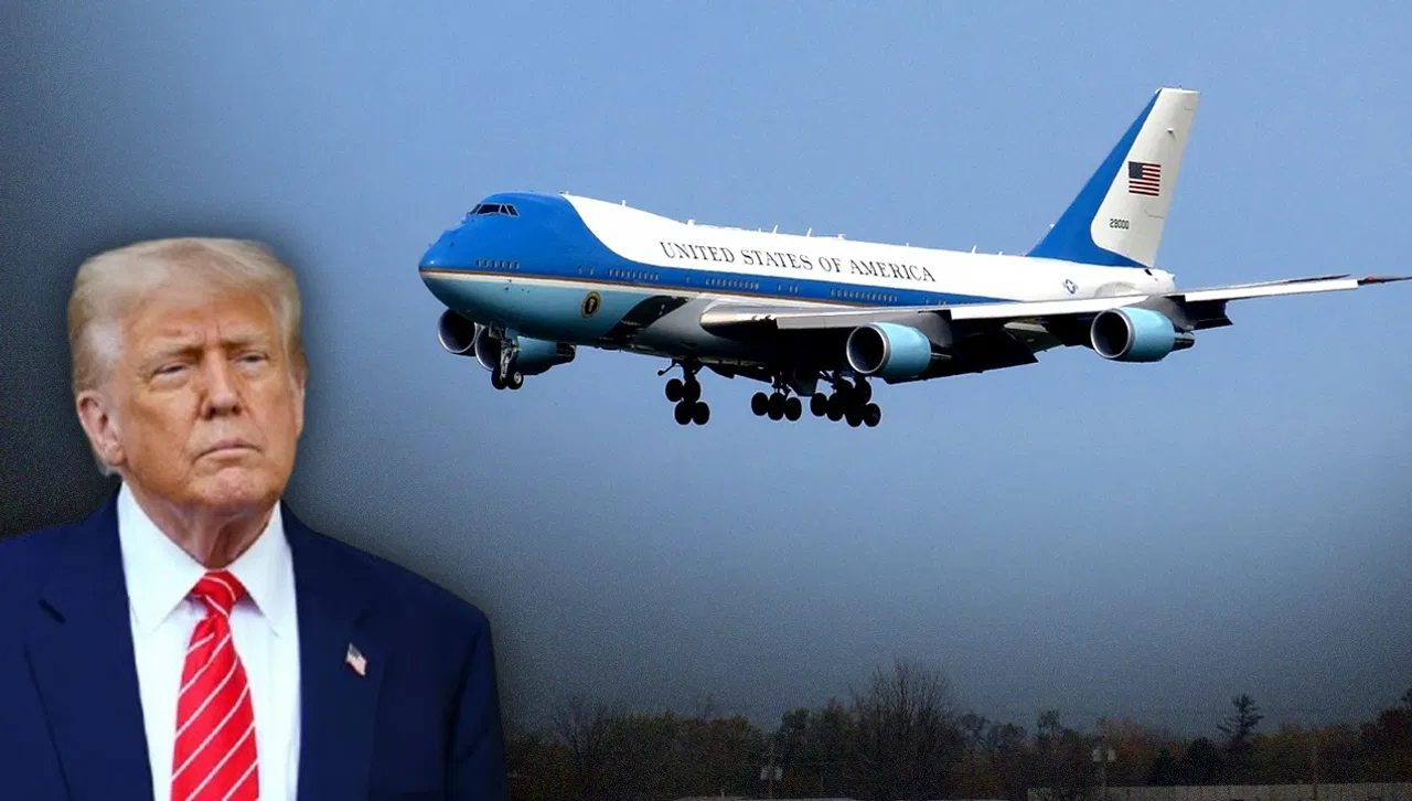 दावोस जा रहे ट्रंप के विमान में आई खराबी,दूसरे प्लेन से जाएंगे स्विट्जरलैंड