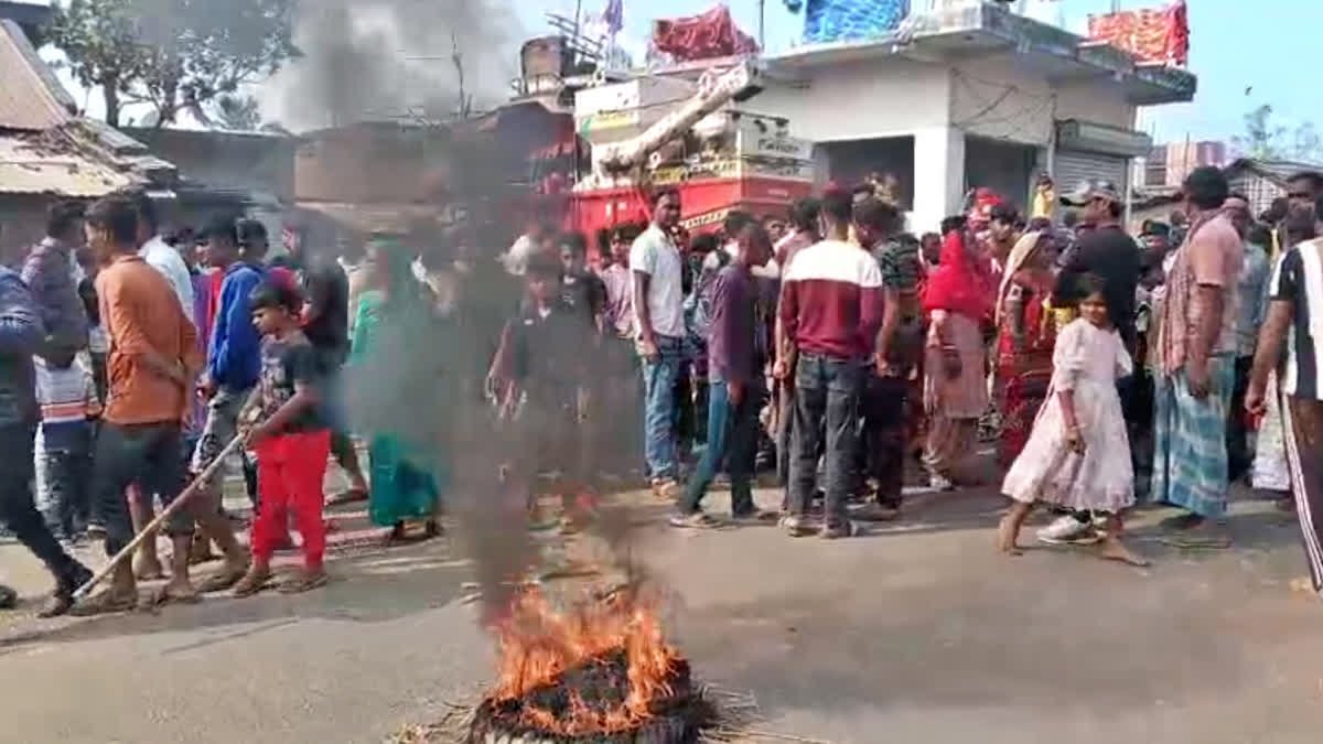 साहिबगंज में जमीन विवाद में युवक की पीट पीटकर हत्या, घंटों सड़क जाम कर हुआ प्रदर्शन