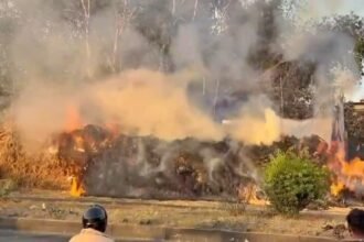 बोकारो के मेडिकेंट हॉस्पिटल के बगल में गोदाम में लगी भीषण आग, मची अफरातफरी