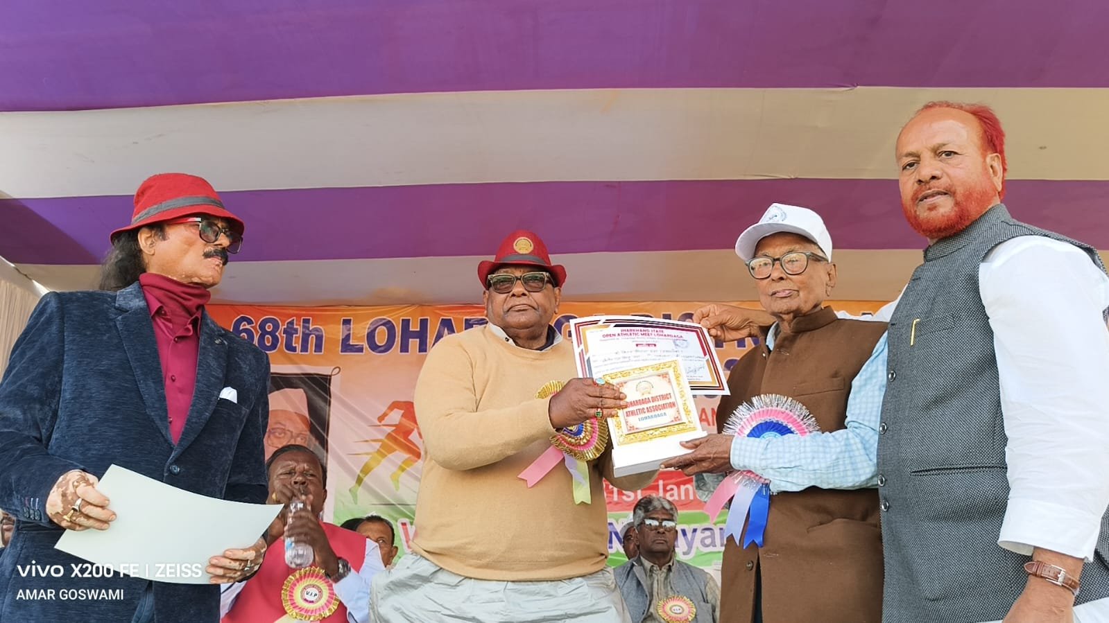 लोहरदगा में 68वीं झारखंड ओपन एथलेटिक मीट का समापन ,धीरज साहू, रामेश्वर उरांव, केशव महतो कमलेश मुख्य अतिथि के रूप में रहे मौजूद 7 7 1