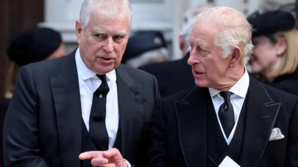 Damaging photos of former Prince Andrew from the Epstein files go viral