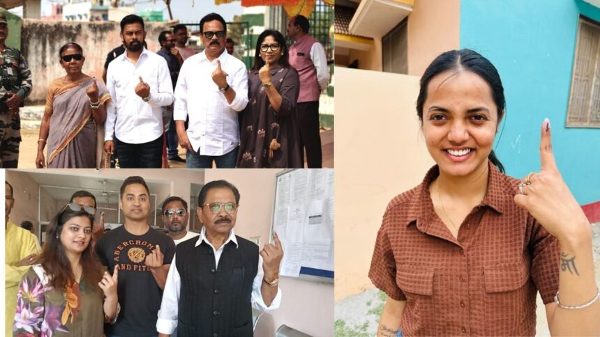 लोहरदगा नगर परिषद के लिए पहले तेज और फिर सुस्त हई वोटिंग, 3 बजे तक 52.87 % मतदान, सुखदेव भगत-धीरज साहू ने डाले वोट