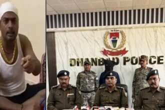 प्रिंस खान गिरोह का खास गुर्गा किशन खान उर्फ तसलीम खान गिरफ्तार, धनबाद पुलिस को मिली सफलता, व्यवसायियों का नंबर कराता था उपलब्ध