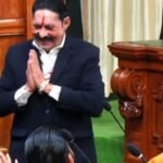 बाहुबली JDU अनंत सिंह ने विधानसभा में ली शपथ, लंबा टीका लगाकर आये और मुख्यंत्री के सामने हाथ जोड़कर खड़े रहें