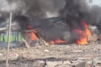 आंध्रप्रदेश के कानीकाडा में पटाखा फैक्ट्री में धमाका, 18 लोगों की मौत; कई झुलसे