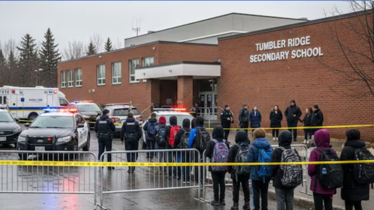 कनाडा के टंबलर रिज स्कूल में अंधाधुंध फायरिंग, शूटर समेत 10 की मौत