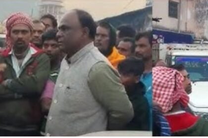 लातेहार के बरवाडीह CO की दबंगई, बाजार में वाहन चढ़ाकर दुकानदारों की सब्जियां रौंदी