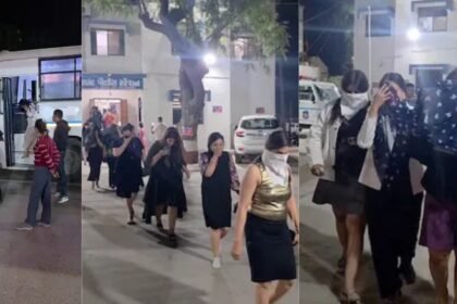 हाईप्रोफाइल पार्टी पर पुलिस की रेड, 38 महिलाएं समेत 81 पकड़े गए, मची अफरातफरी 