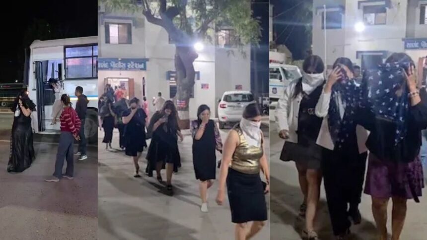 हाईप्रोफाइल पार्टी पर पुलिस की रेड, 38 महिलाएं समेत 81 पकड़े गए, मची अफरातफरी 