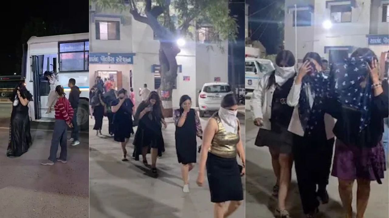 हाईप्रोफाइल पार्टी पर पुलिस की रेड, 38 महिलाएं समेत 81 पकड़े गए, मची अफरातफरी 