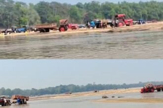 सरायकेला-खरसावां के चांडिल में अवैध बालू का कारोबार चरम पर, तीन चेक पोस्ट बने शोपीस