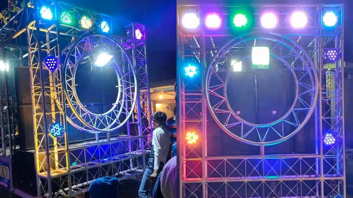 रामनवमी में DJ की तेज आवाज से महिला की बिगड़ी तबीयत, होटल के शीशे टूटे, दो डीजे जब्त