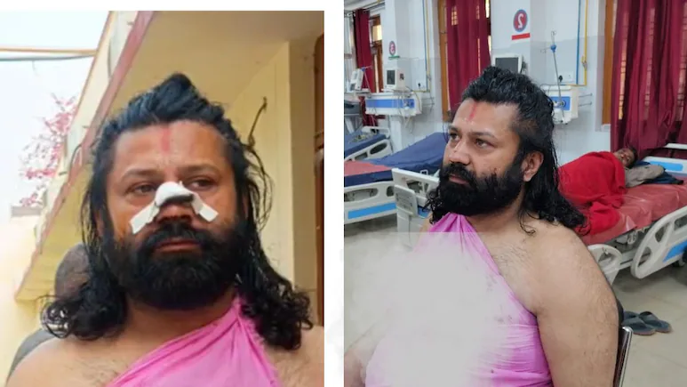 आशुतोष महाराज पर चलती ट्रेन जानलेवा हमला, बाथरूम में बंद होकर बचाई जान