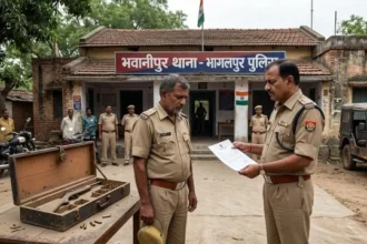 भागलपुर के थाने से कारबाइन की मैगजीन और 35 गोलियां गायब, हवलदार सस्पेंड