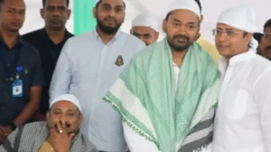 ईद की नमाज से नीतीश कुमार रहे दूर, बिहार के मुख्यमंत्री की जगह उनके बेटे निशांत हुए शामिल