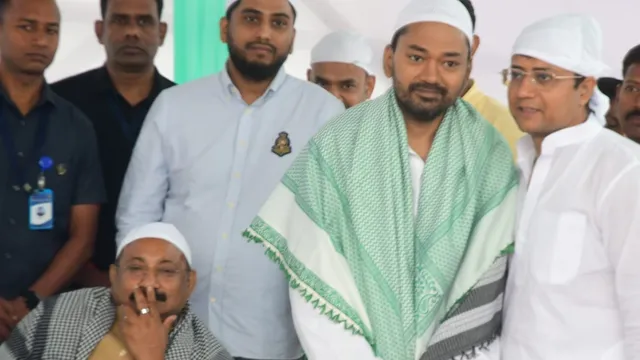 ईद की नमाज से नीतीश कुमार रहे दूर, बिहार के मुख्यमंत्री की जगह उनके बेटे निशांत हुए शामिल