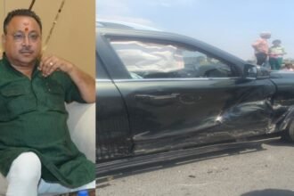 MLA Anant Pratap Dev Escort Accident