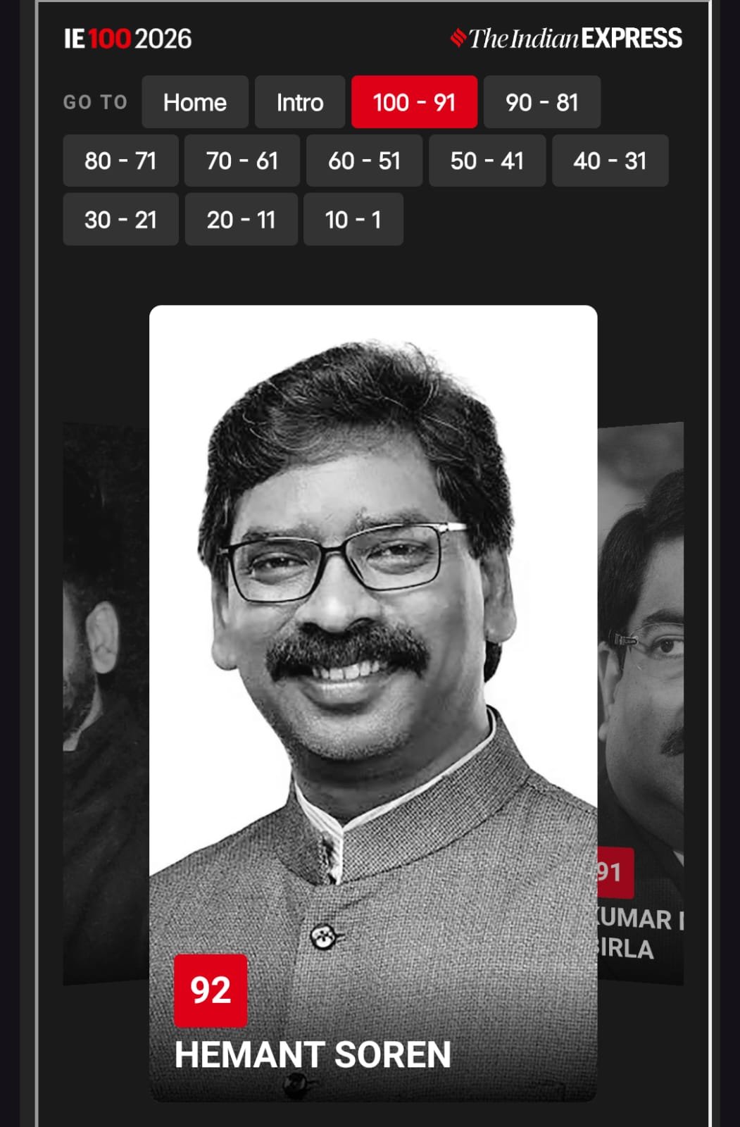 100 Most Powerful People in India 2026:देश के100 सबसे शक्तिशाली लोगों की लिस्ट में हेमंत सोरेन भी शामिल 3 WhatsApp Image 2026 03 29 at 12.22.56 PM