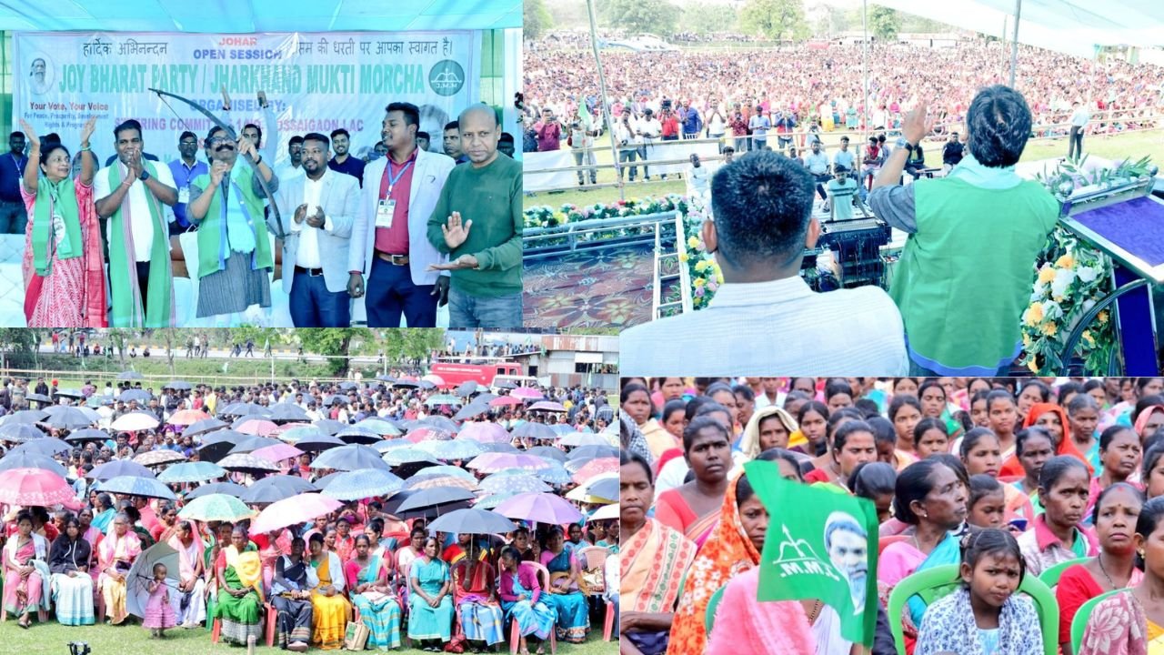 हेमंत सोरेन की असम के सोनारी में चुनावी सभा, मुख्यमंत्री ने कहा-जनता को चाहिए बदलाव