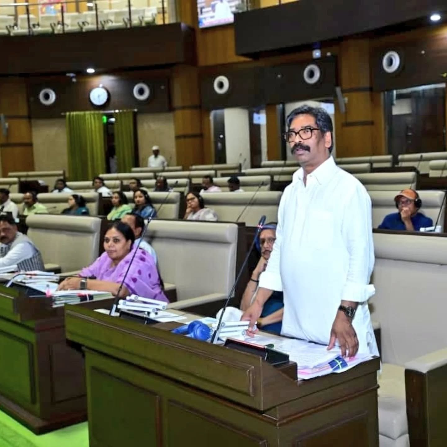 hemant soren in jharkhand vidhansabha