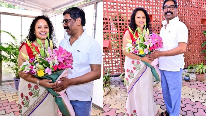 कल्पना सोरेन को मुख्यमंत्री हेमंत सोरेन ने दी जन्मदिन की बधाई, कहा-'मेरी जीवन संगनी सबसे बड़ी ताकत'