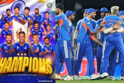 T-20 वर्ल्ड कप पर भारत का लगातार दूसरी बार कब्जा, फाइनल में न्यूजीलैंड को 96 रनों से हराया