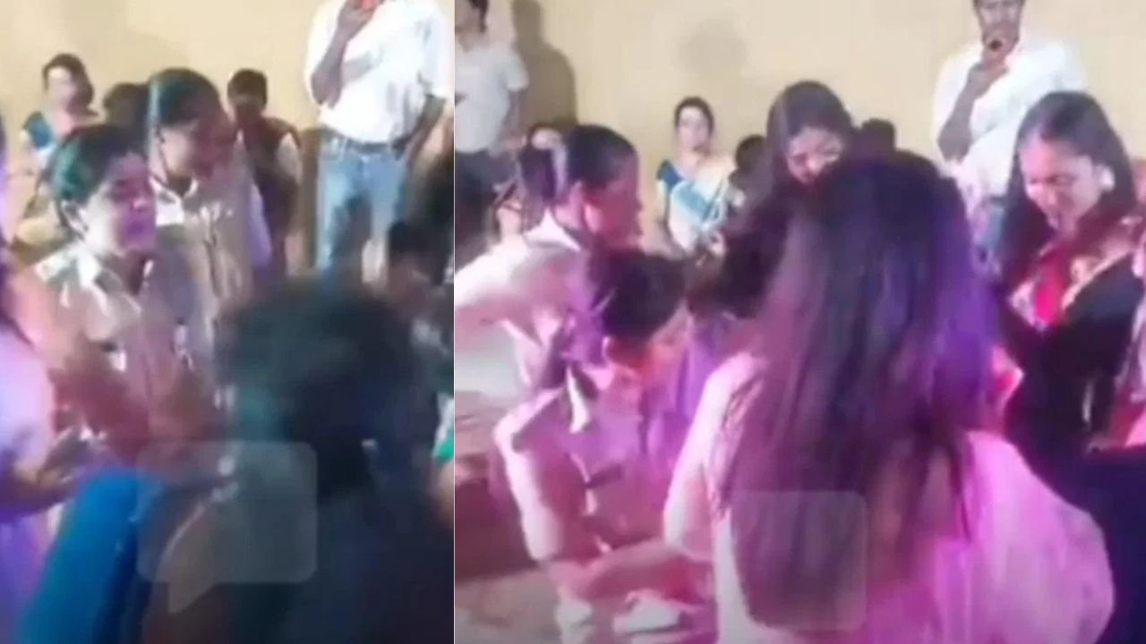 धनबाद के राजनगर थाना प्रभारी का वीडियो वायरल, पुलिस वर्दी में महिलाओं के साथ कर रही है डांस