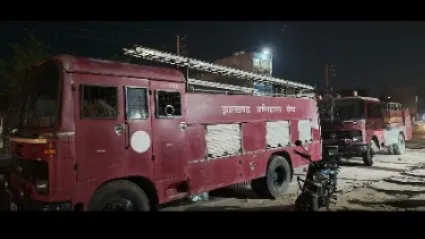 रांची के 99 शॉप मॉल में लगी भीषण आग, लाखों का सामान जलकर राख