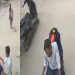 बिहार में सड़क पर सरेआम युवक ने लड़की की मांग में भरा सिंदूर,रोहतास का VIDEO हुआ वायरल