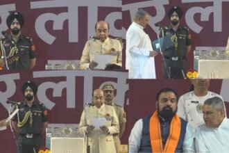 सम्राट चौधरी ने मुख्यमंत्री पद की ली शपथ, JDU से विजय और बिजेंद्र बने उपमुख्यमंत्री, बिहार में पहली बार बीजेपी के नेतृत्व में सरकार