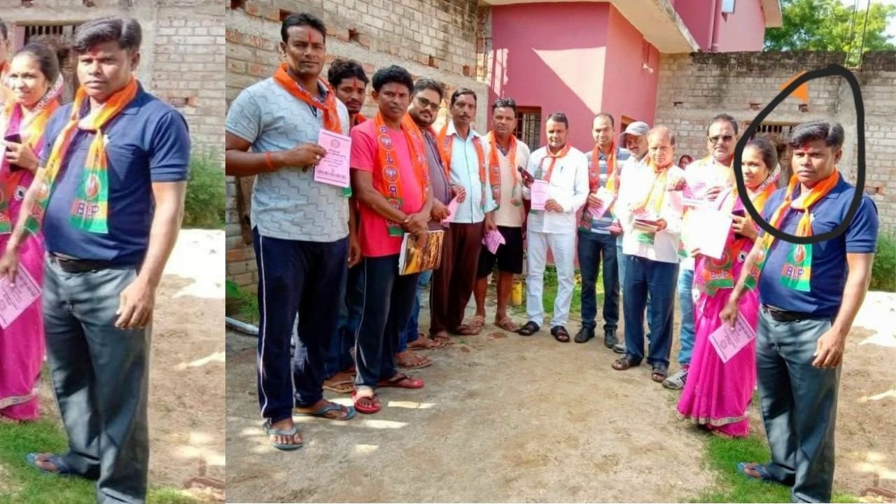 विष्णुगढ़ हत्या कांड के आरोपी भीम राम से BJP ने झाड़ा पल्ला, JMM ने पुरानी तस्वीर जारी कर पूछा सवाल